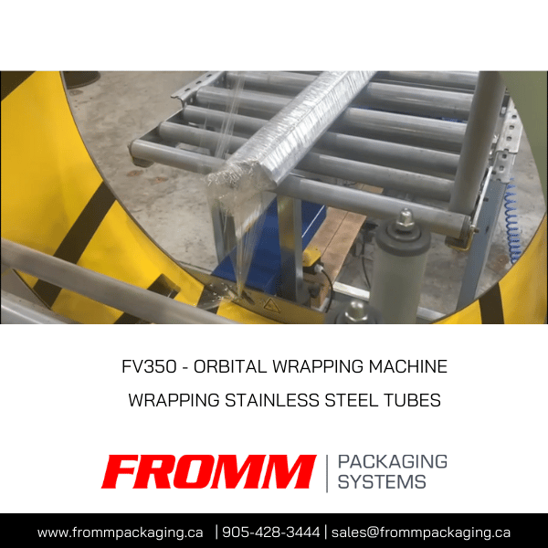 Orbital Wrapping Machines | Secure Packaging Solutions | FROMM Packaging
