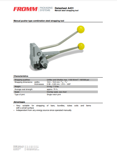 A431 datasheet