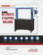 High speed automatic strapping machine