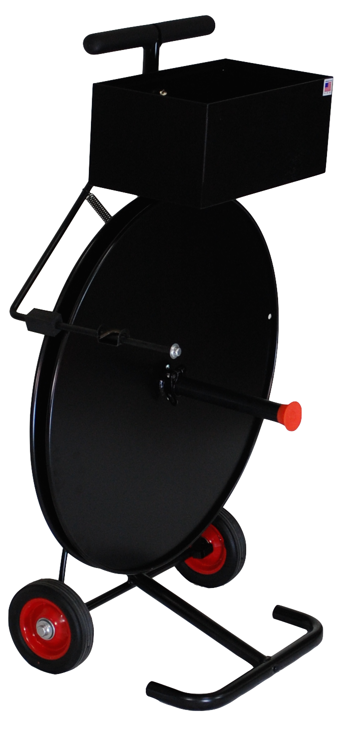 Strapping Dispensers Steel, Poly or Cord Strapping FROMM Packaging