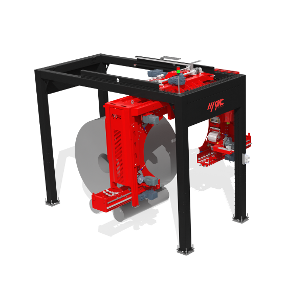 coil stretch wrapping machine