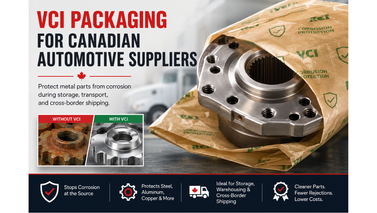 vci protection for automotive spare parts